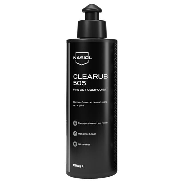 Nasiol Clearub 505 Hafif Çizik Giderici Polisaj Pastası-Pasta Cila-250gr