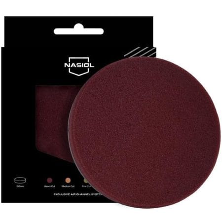 Nasiol Polisaj Süngeri/Pedi-Ağır Çizik Giderici-150mm-Bordo