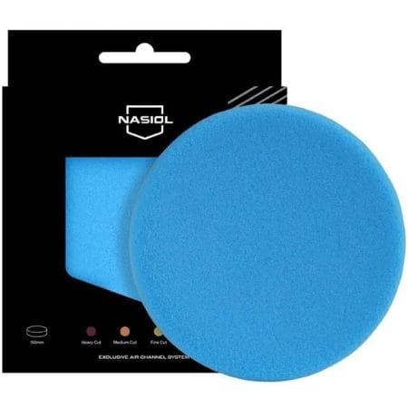 Nasiol Polisaj Süngeri/Pedi-En Hafif Çizik/Hare Giderici-150mm-Mavi